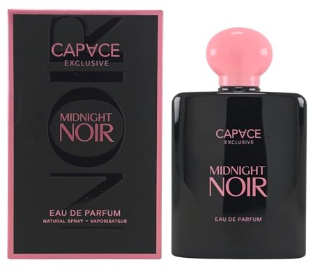 Midnight Noir EDP 100ml für Frauen | Langanhaltender, verführerischer Duft für den Abend | Blumig-holziges Parfum mit Rose & Wacholder | Veganes Damenparfum