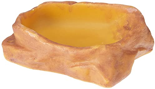 Exo Terra Water Dish, Wasserschale, Wassernapf, im Felsdekor, fuer Terrarien, mittel, M (1er Pack)