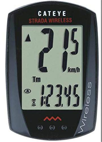 CatEye Strada Slim Black Cycling Computer with Speed Sensor