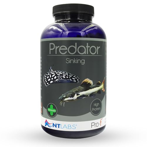 NT Labs Pro-f Predator Fast Sinking Fish Food Pellets (450g)