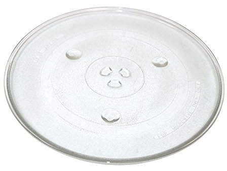 Find A Spare 270mm Microwave Turntable Glass Plate with 6 Fixers for LG Bosch Daewoo Microwave Ovens