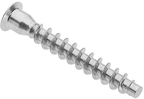 Mprofi MT® 20 X Vis d'assemblage Meubles - Vis de Fixation 5 x 50mm - Professionnel Confirmat - Vis Assemblage Meuble Acier Galvanisé - Tête fraisée Vis de connexion - Connecteur de Meuble