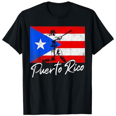 Maglia del mondo di baseball del Porto Rico per ragazzi da Maglietta