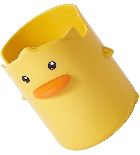 Veemoon Porte-Stylo Canard Jaune Mignon Organisateur De Bureau Multifonctionnel En Pp Pour Rangement Stylos Cosmétiques Et Fournitures De Papeterie