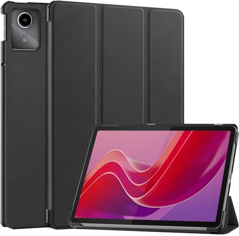 GOZOPO Custodia per Lenovo Tab M11 (2024) 11 Pollici, Ultra Sottile Smart Cover con Auto Sveglia/Sonno (Nero)