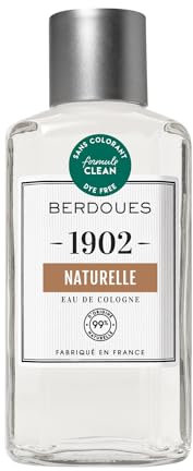 BERDOUES 1902 Eau de Cologne Naturelle, Fraîche et Hespéridée, Made in France, Sans colorant Parfum femme et homme, recharge 480ml