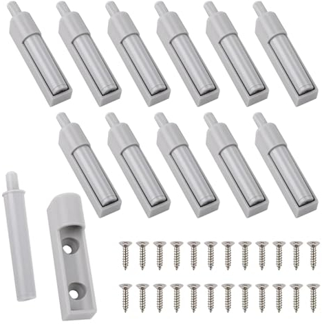 Dilightnews 12 Stück Türdämpfer, Softclose Türdämpfer Schrank, Softclose Nachrüsten, Drucktüröffner Softclose Schublade, Schranktür Dämpfer, Schranktür Dämpfer, Für Zum Softclose Nachrüsten