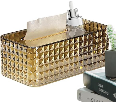 Custodia tissutale, supporto per scatole di tessuto | Porta della carta facciale di grande capacità - Elegante distributore di asciugamani facciale, contenitore tovagliolo per casa, studio, ristorante