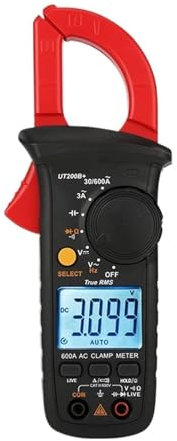 1 st digital klämmätare UT200A+ UT200B + AC strömmätning tång amperemätare äkta RMS elektriker spänningstestare (UT200APLUS)