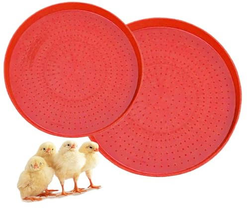 Poultry Feeders for Chickens Bowl Non-Slip Portable Reusable