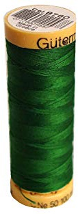 Natural Cotton Thread 110 Yards-Medium Irish Green
