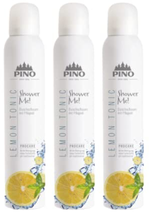 Pinofit Shower ME! Duschschaum Lemon Tonic 3 x 200 ml