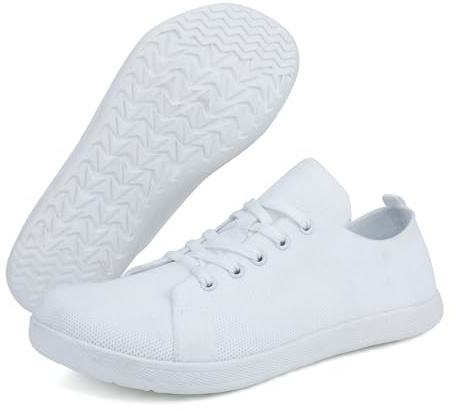 Barefoot Shoes Womens Mens Wide Toe Box Water Shoes Barefoot Trainers Women Men for Walking Running Gym Beach Surf Driving