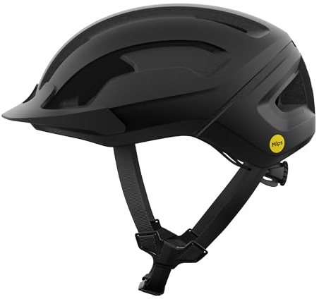 POC Omne Air Resistance MIPS – Casco bici versatile con MIPS Air Node, protezione estesa, ventilazione efficiente, visiera staccabile e fit 360° per strada, gravel e commuting