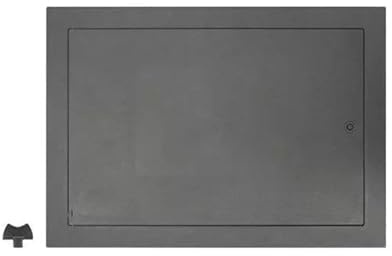 Sportello contatore acqua cm 70X50 nero