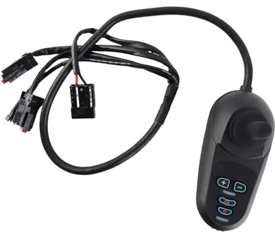 Contrôleur Universel pour Fauteuil Roulant Électrique, Joystick Haute Sensibilité Stable et Système de Contrôle Intelligent pour Utilisation Quotidienne