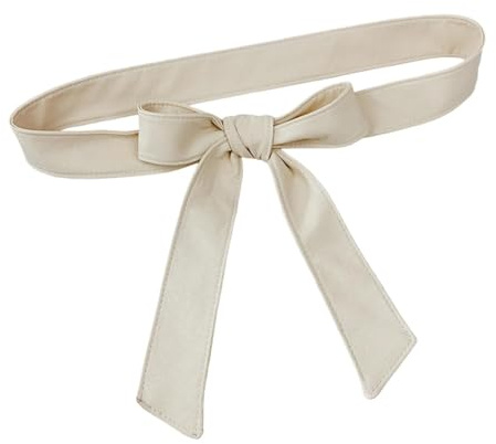 Colcolo Cintura da donna per soprabito, cintura avvolgente alla moda per giacca in pelle, accessorio per abito, Beige