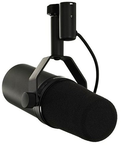 Shure SM7B microfono dinamico professionale da studio broadcast ottimizzato per parlato e canto