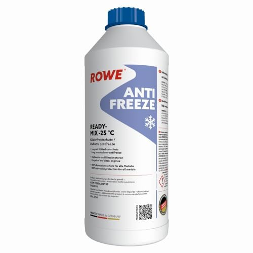 ROWE Hightec Antifreeze Ready-Mix -25 °C - 1,5 Liter PKW Kühler-Frostschutzmittel | Made in Germany