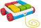 Fisher-Price GJW10 - Bausteinwagen, Spielzeug-Bollerwagen mit 9 Bausteinen, Babyspielzeug ab 6 Monaten
