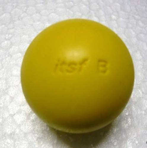 Tischkickerbälle itsf, Roberto Sport Offizieller sehr starker Plastikball mit gutem Griff - Rutschfeste Beschichtung für zusätzliche Leistung. Kompatibel mit allen Tischfußballtischen