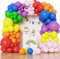 151 Stück Regenbogen Ballonbogen Kit Bunte Ballons 18 10 5 Zoll Unterschiedliche Größen Matte Latexballons Sortierte Farbpartysballons für Geburtstagsfeier Baby Dusche Hochzeit Jahrestag