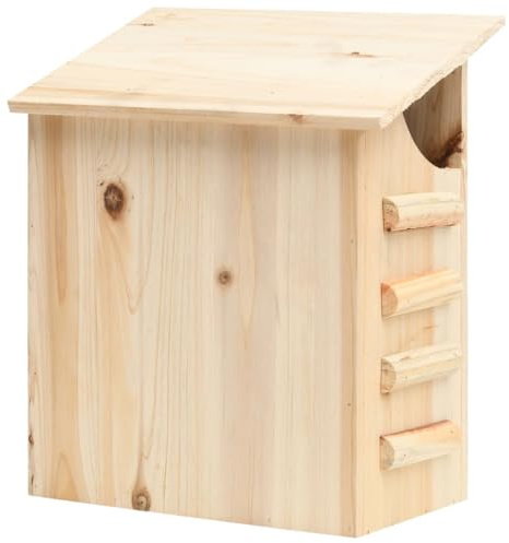 Nichoir pour Chauve-Souris, Maison Nid Boîte Abri à Chauve-Souris Bois de Sapin Massif 30x20x38 cm