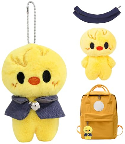 Stray Kids Doll, Stray Kids Peluche, Porte-clés en pelu-che Motif peluche, Anniversaire Cadeau, pour Fan Enfants Adultes