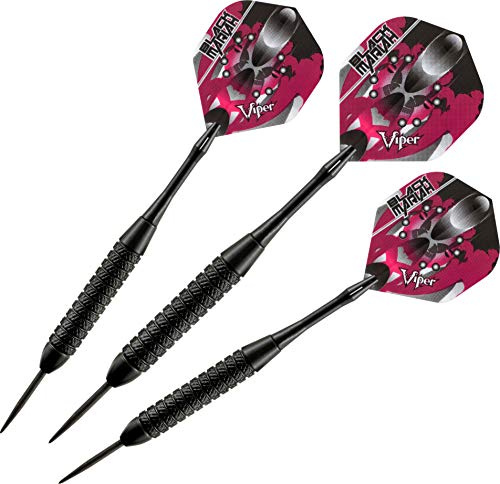 Viper by GLD Products Black Mariah Steel Tip Darts, 22 Grams (22-1322-22)