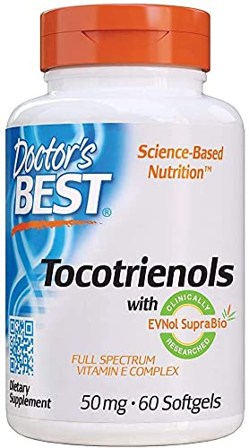 I migliori tocotrienoli con Tocomin Suprabio, 50 mg, 60 gel morbidi di Doctors Best (confezione da 2)