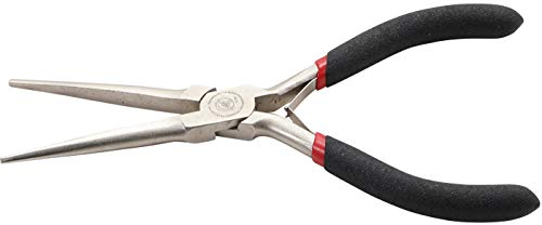 BGS Diy 90382 | Nadelzange | gerade | mit Feder | 150 mm