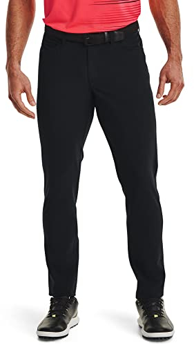 Under Armour Herren Drive 5-Pocket Hose, Schwarz (001)/Weiß, 32W x 34L