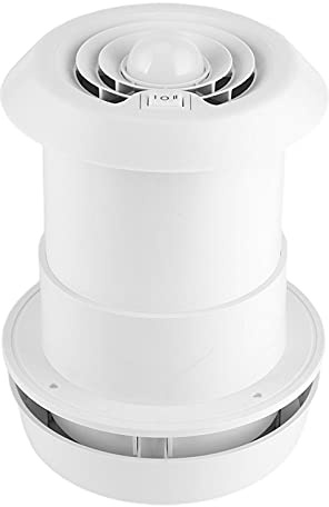 12 V Dachventilator 5000 U/min LED Luft Decke Lüftungsgitter rund für Wohnmobil Reise Anhänger Van