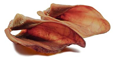 123... Hund dabei! - Orecchie di maiale essiccate naturali per cani – 100% puro piacere da masticare, asciugate delicatamente all'aria, senza additivi – Spuntino ideale per la pulizia dei denti (100
