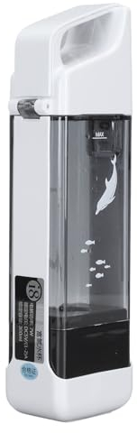 Jarra de Agua de Hidrógeno de 300 Ml, Vaso Corporal Rico en Hidrógeno Puro con Tecnología SPE y PEM, Generador de Agua de Hidrógeno Rico en Electrólisis Rápida para Oficina en Casa