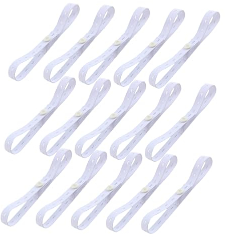 BESTonZON 15stücke Teiliges Verstellbares Elastisches Windelbefestigungsset Mit Sicheren Fixier-schnallen Für Junge Mädchen Flexibler Windelgürtel Ohne Nadeln Komfortabler Halt Bei Verschied