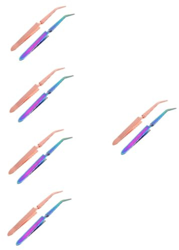 FRCOLOR 5 Juegos Pinzas Para Forma A Las Uñas Abrazaderas De Uñas Cortauñas Para Hombres Consejos Cortauñas Para Dedos Recortador De Cutículas Arribista Acero Inoxidable 2 Piezas X 5
