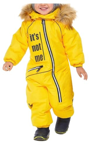 MOVAWAKY Combinaison de Neige Bébé Fille Garçon Hiver Chaud, Barboteuse d'hiver à Capuche pour Enfant Costume pour Nouveau-né bébé garçon Fille | Combinaisons De Ski | Combinaison Pilote Bebe Garcon