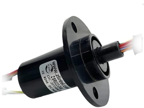 NXYHZ 1Pcs hat-Type Slip Ring 24 Channels, 2A Each, high-Speed Ball Conductive Slip Ring Sinks Current
