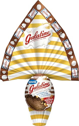 Galatine - Uovo di Pasqua Latte e Biscotto, 230g