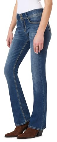 WallFlower Jean pour Femme Luscious Curvy Bootcut Taille mi-Haute Insta Stretch Juniors (Standard et Plus), Magique., 11 Long