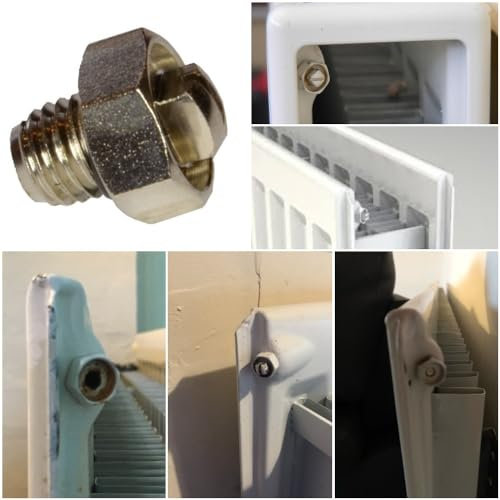 MYSON Radiator Bleed Valve/Screw/Vent/Nipple Replacement