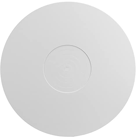 Dilwe 12 Zoll Plattenspieler Plattenmatte, Langspieliges Plattenpad, Antistatisches Plattenspieler Slipmat Pad aus Acryl für Musik