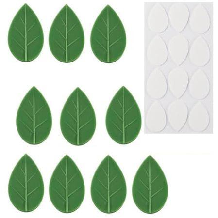 Clips para plantas trepadoras, 10 piezas de fijador de vid trepadora, fijador autoadhesivo invisible, ganchos adhesivos para plantas trepadoras, soporte de pared, clip de tracción para decoración de
