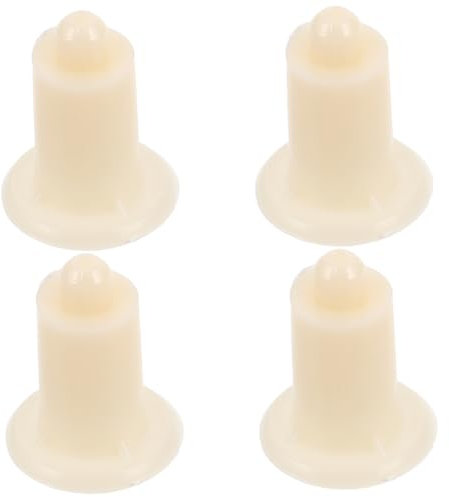 KOCKSHION 4 Pezzi Staffa del piede del vassoio della bilancia preparazione dei pasti misurino piccolo bilancia per alimenti con ciotola misurino da caffè cibo squama di carne plastica bianca