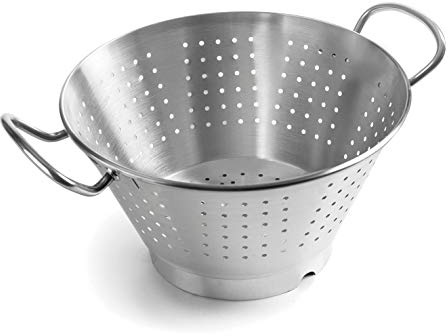 Lacor 50851 Passoire Conique sur Pied 50 cm, Argent