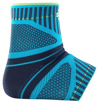 Bauerfeind Fußbandage fürs Sprunggelenk „Ankle Support Dynamic“, Unisex, 1 Fußgelenkbandage für Sport wie Joggen, Fußball oder Fitness, Sprunggelenkbandage für Sensomotorik, Rivera, M