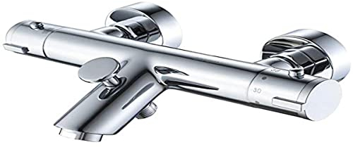 GRIFEMA Berlin - Termostato para baño y ducha, grifo de termostática, Cromo