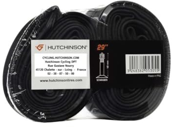 HUTCHINSON - Camera d'aria - Standard - Innertube - Resistenza e antiforatura - Bicicletta da strada - Valvola Presta - Spessore 0,9 mm - 48 MM - 29 x 1,70-2,35 - Set Di 2