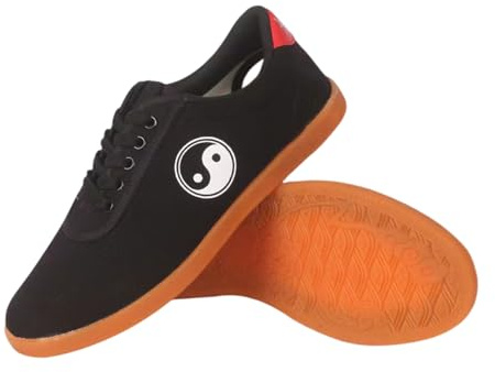 Zeihyeurus Zapatos De Taekwondo Transpirables Ligeros,Zapatillas Deportivos De Kung Fu Tai-Chi,Artes Marciales Zapatilla De Boxeo,Y CóModo,EláStico Y Fuerte Adherencia,para Hombres Mujeres NiñOs